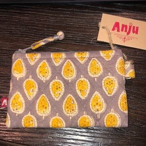 Quilted ID pouch